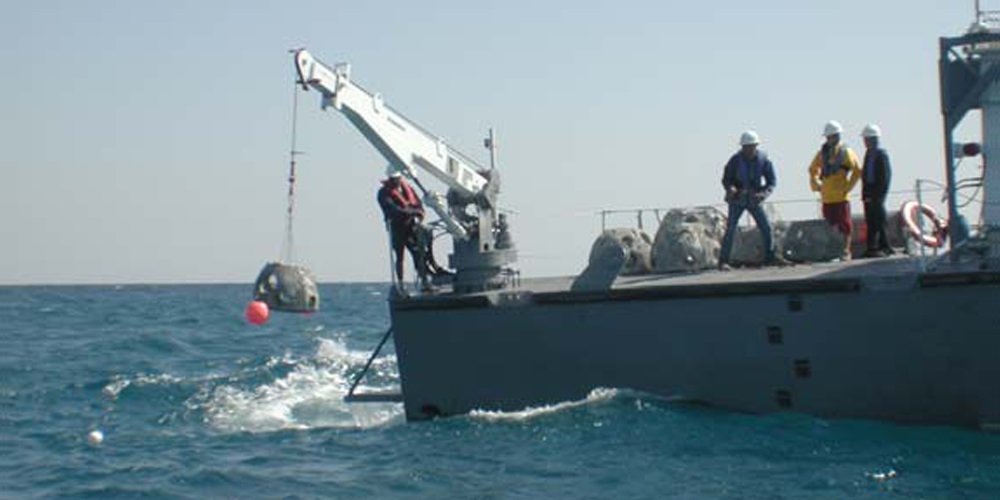 image of ship deployment