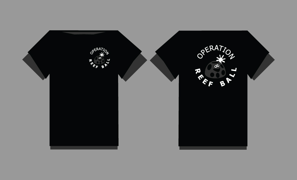 image of t-shirt front and back